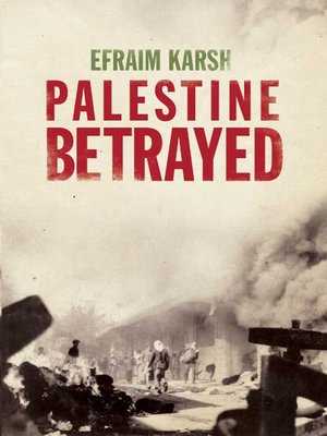 cover image of Palestine Betrayed